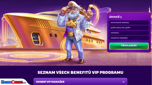 MidasLuck Kasino vip program