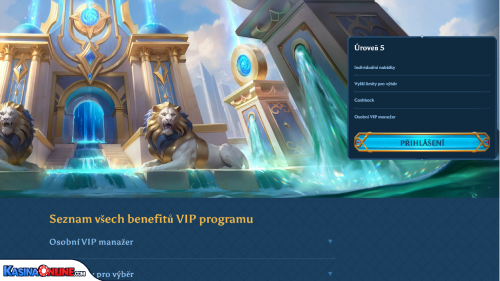 Oceanspin Kasino vip program