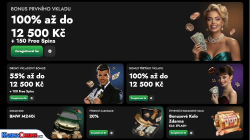 OscarSpin Kasino Bonusy