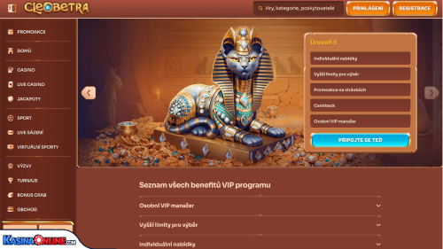 CleoBetra Kasino vip program