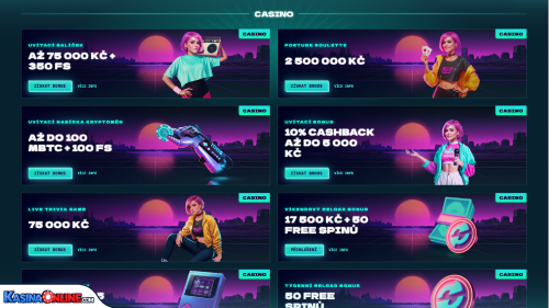 PowerUp Kasino Bonusy