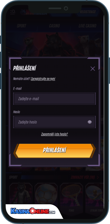 WinRolla Kasino Přihlášení