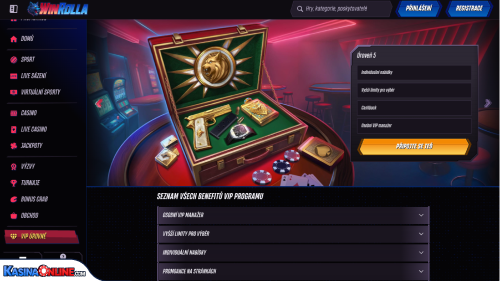 WinRolla Kasino vip program