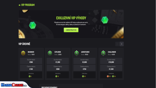 Avocasino Vip program