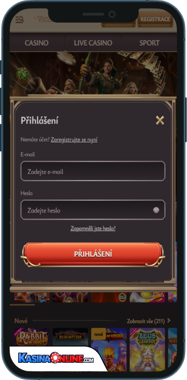 ViciBet Kasino Přihlášení