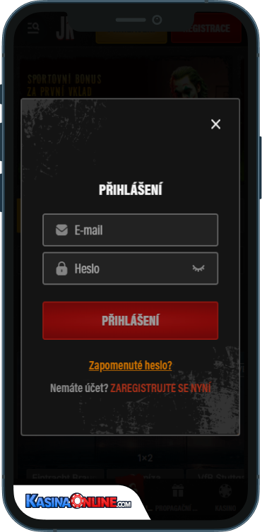 Jokery Кasino Přihlášení