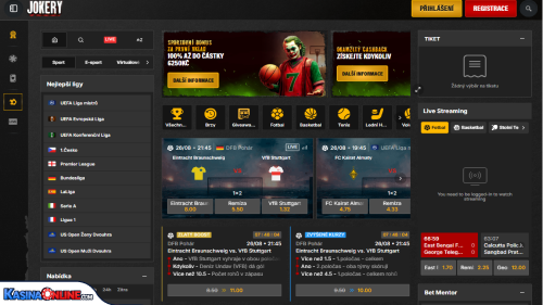 Jokery Кasino sport