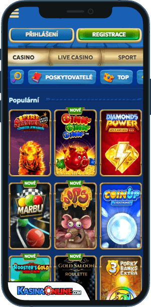 Pandido Кasino Mobilní aplikace