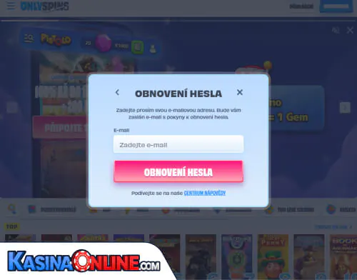 OnlySpins Кasino Problémy s přihlášením