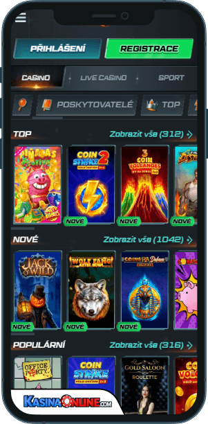 Spinational Кasino Mobilní aplikace