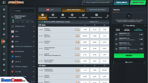 Spinational Кasino sport