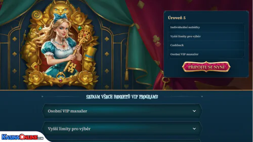 BetAlice Кasino vip program