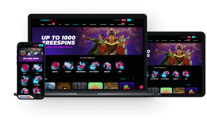 CosmoBet Кasino Recenze