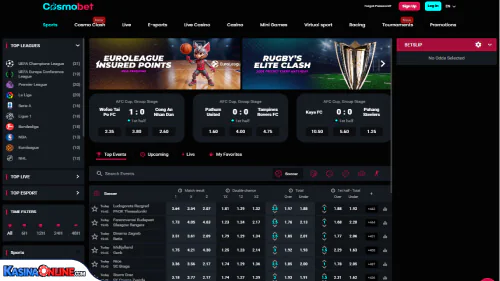 CosmoBet Кasino sport