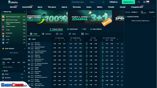 Rolletto Кasino sport