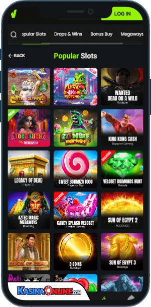 Velobet Кasino Mobilní aplikace