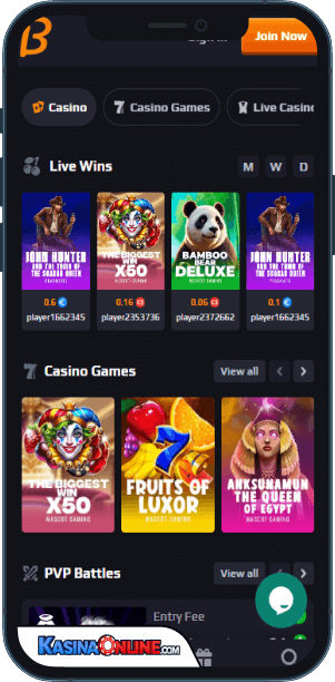 Blaze Spins Кasino Mobilní aplikace