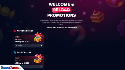 Gambiva Кasino Bonusy