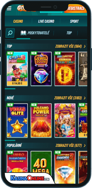 Golisimo Кasino Mobilní aplikace