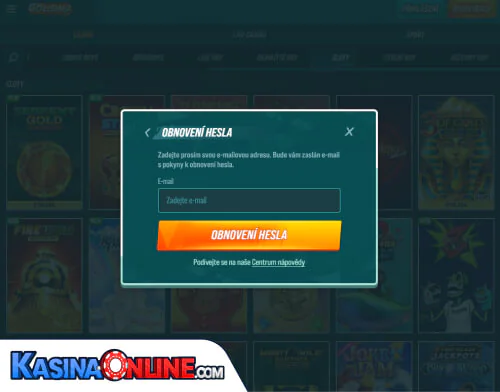 Golisimo Кasino Problémy s přihlášením