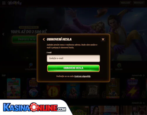 Westace Кasino Problémy s přihlášením