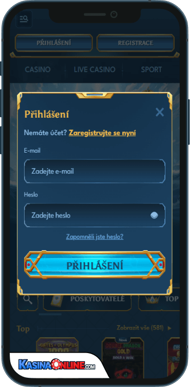 Casea Кasino Přihlášení