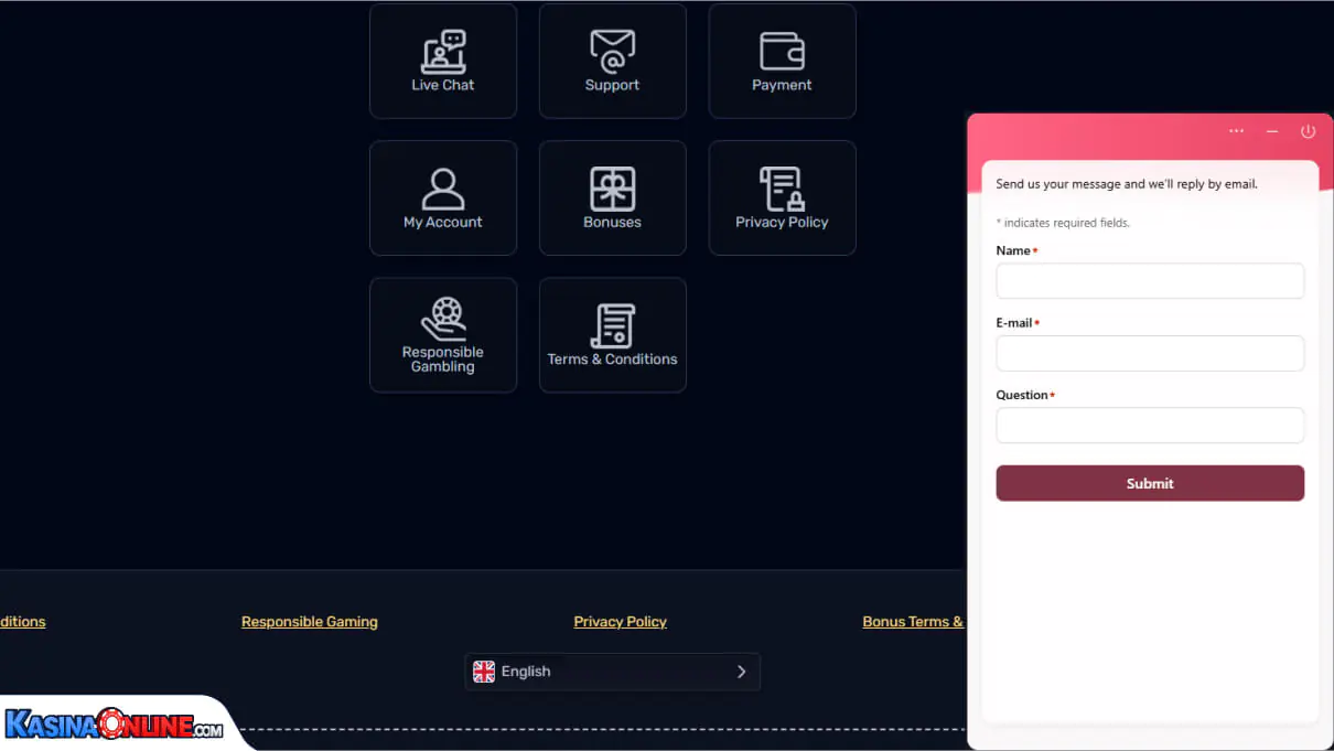TheSlotz Кasino Zákaznická podpora