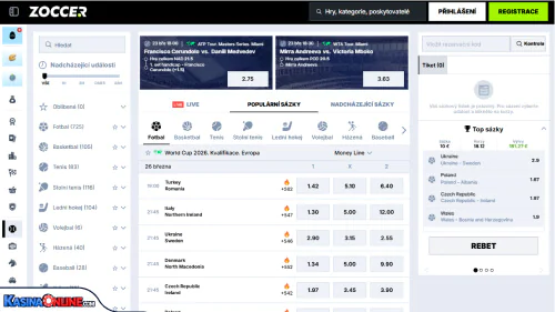 Zoccer Кasino sport