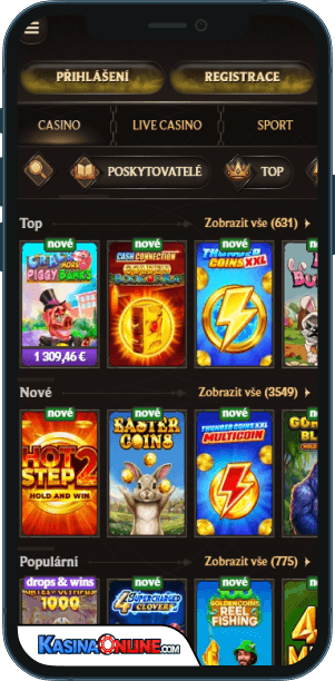 AlterSpin Кasino Mobilní aplikace