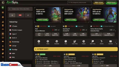 AlterSpin Кasino sport