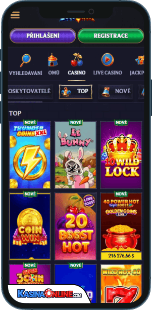 LolaJack Кasino Mobilní aplikace