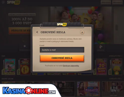 SpinBoss Кasino Problémy s přihlášením