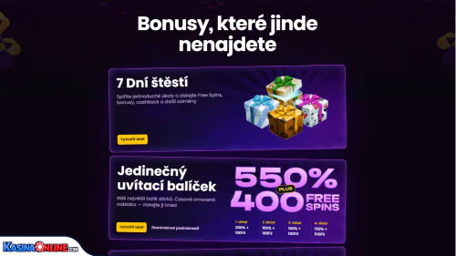 iWild Кasino Bonusy