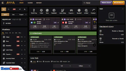 Atefia Кasino sport