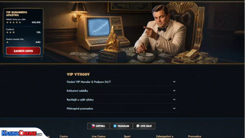 TowerCasino Vip program