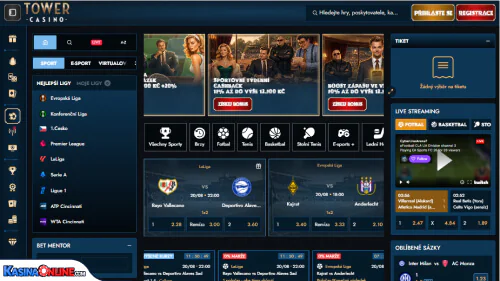 TowerCasino sport